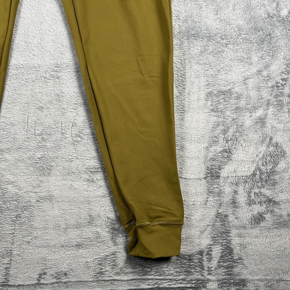 Zyia Active Unwind Jogger Pants Womens Medium Olive Green Mid Rise Drawstring - Picture 4 of 14